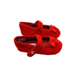 Ralph Lauren Red Ballet Flats