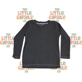 Our Little Legend Black Long Sleeve Top