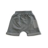 Olive & The Captain Grey Cotton Shorts