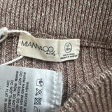 Miann & Co Brown Fleck Rib Shorts