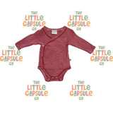 Marquise Red & White  Bodysuit