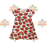 Minti Ladybug Print Dress