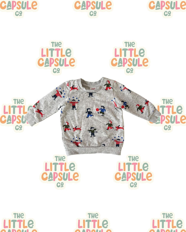 Seed Heritage Grey Jumper