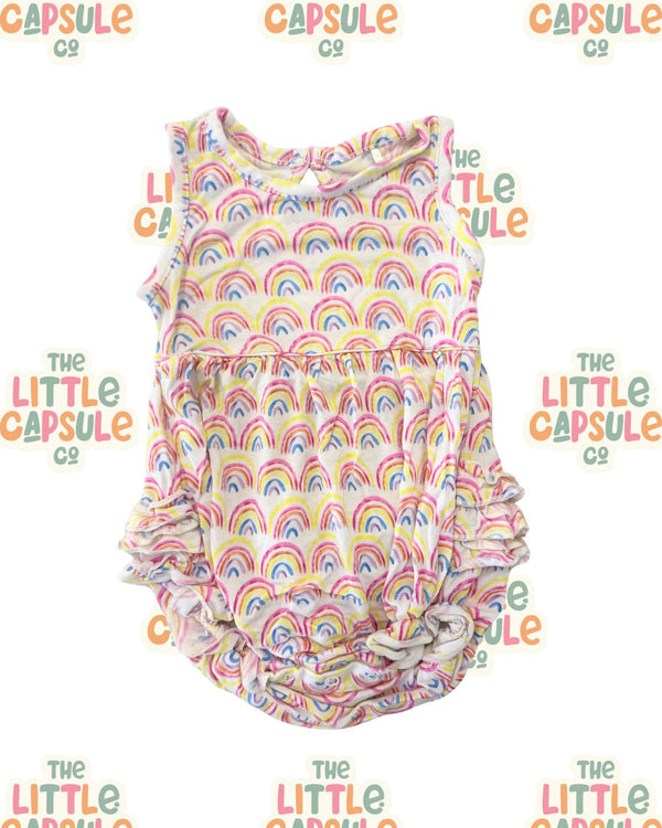 Play by Little Sleepies Rainbow Playsuit