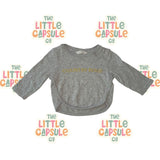Country Road Grey Knit Logo Jumper