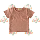 Bonnie & Harlo Dusty Pink Tee