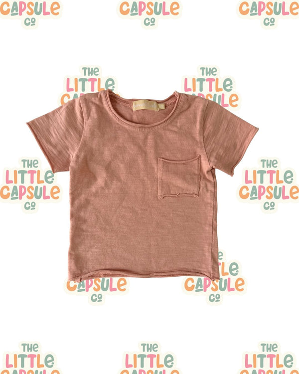 Bonnie & Harlo Dusty Pink Tee