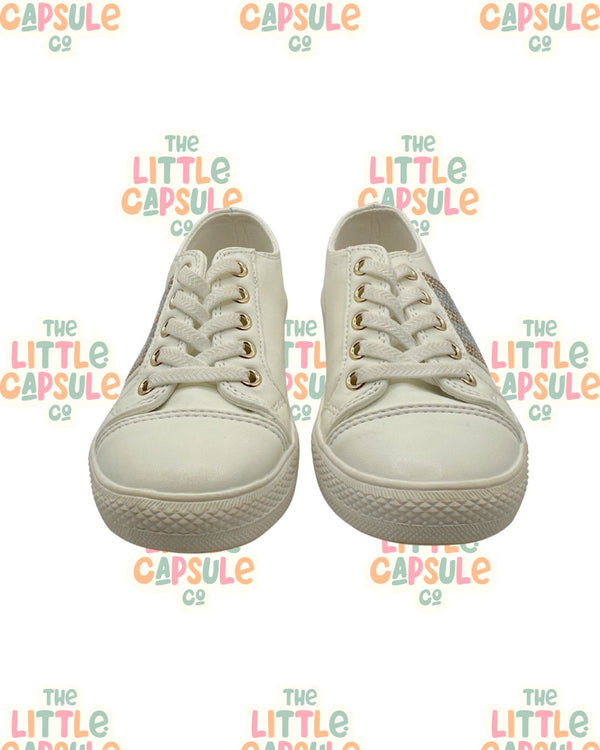 Seed White Street Shoes