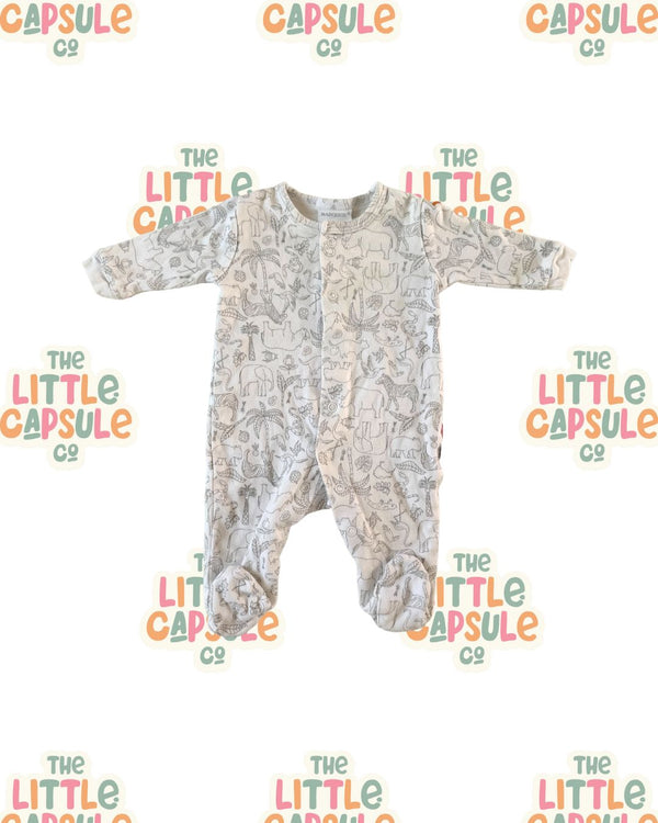 Marquise Jungle Animal Romper