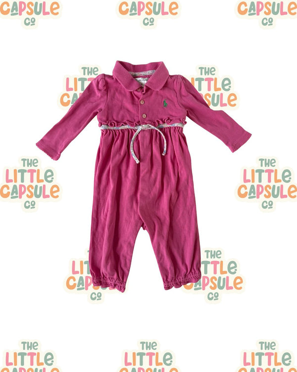 Ralph Lauren Hot Pink Playsuit