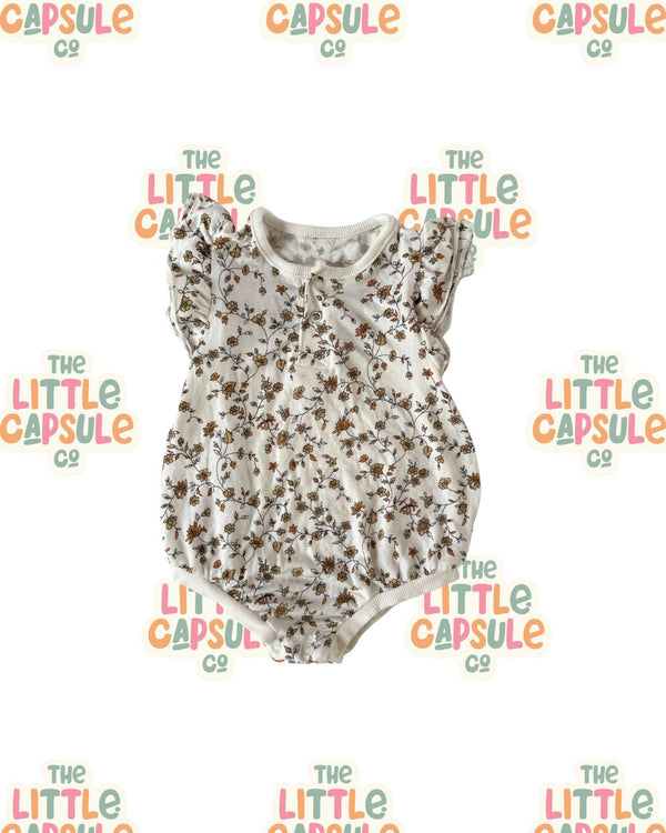 Halo & Horns Floral Playsuit