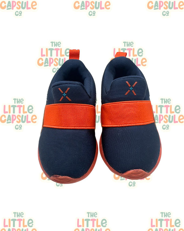 Mix Kix Blue & Orange Sneakers