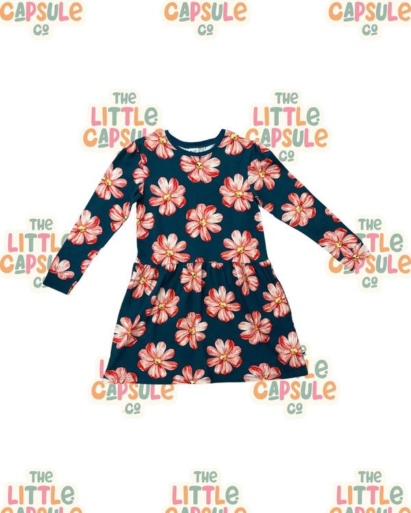 Minti Floral Long Sleeve Dress