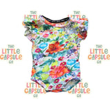 Kip & Co Bright Floral Bodysuit