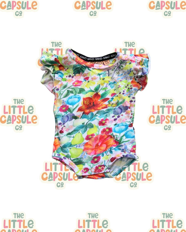 Kip & Co Bright Floral Bodysuit