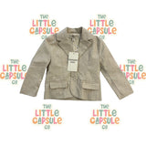Designer Kids Linen Suit Jacket - - Multiple Size Options
