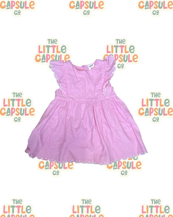 Seed Heritage Pink Cotton Dress