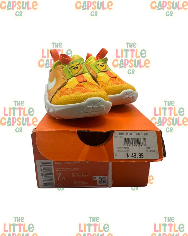 Nike Orange & Neon Yellow Sneakers