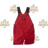 OshKosh Red Overalls Vintage