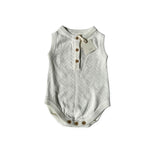 Bilbi Dewdrop Snow Button Bodysuit