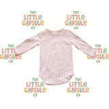 Bencer & Hazelnut Dot Romper