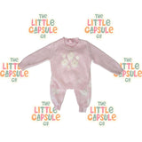 La Sienna Pink Knit Jumper & Floral Bottom Set