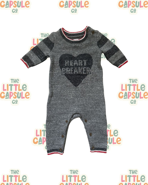 GAP Heart Break Knit Romper