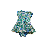 Rock Your Baby Cream Floral Dress with Built-In Bloomers