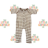 Halo & Horns Stripped Playsuit