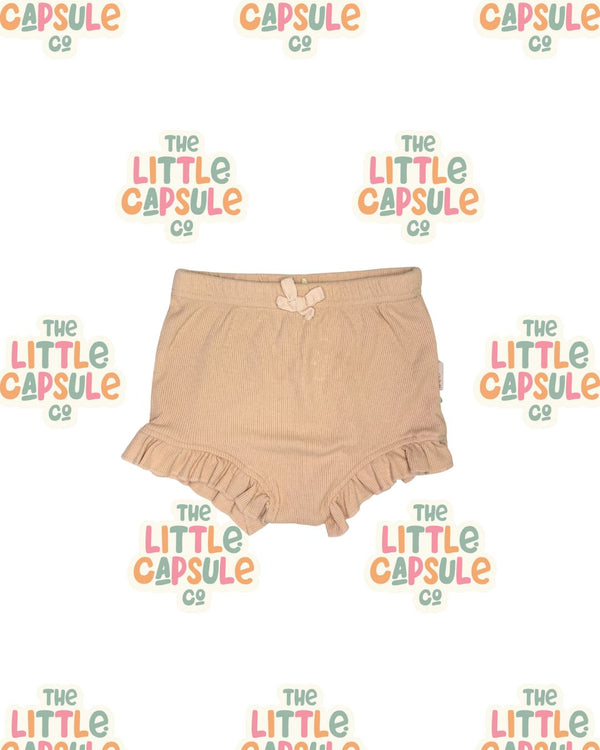 Child of Mine Taupe Frill Shorts
