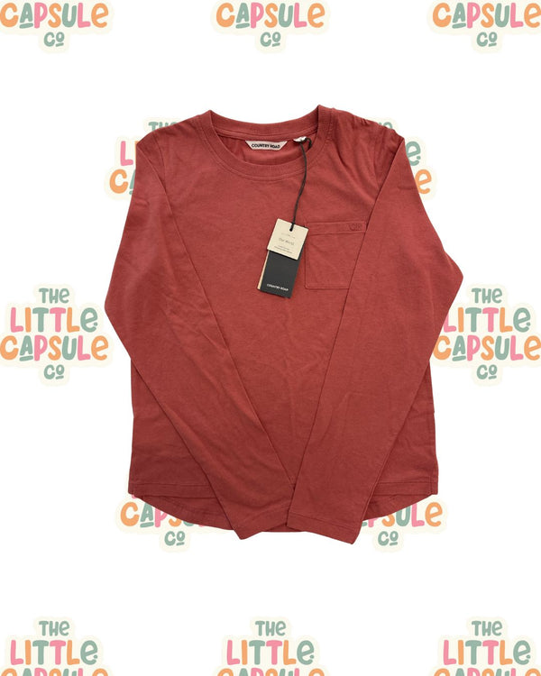Country Road Dusty Red Shirt