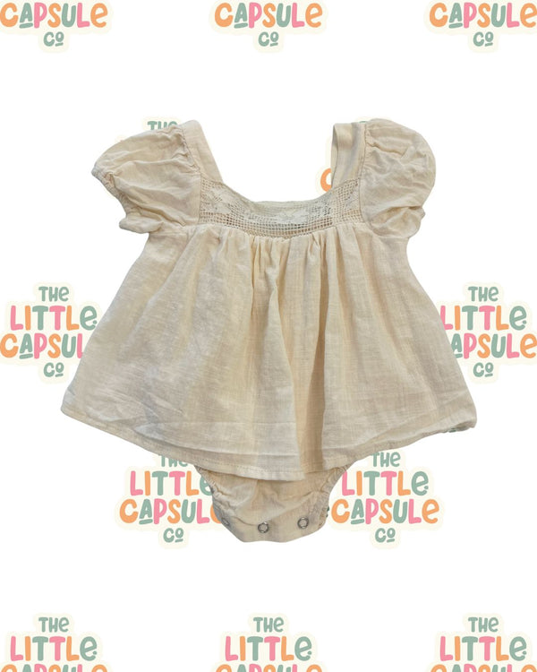 Little Peachy Beige Dress