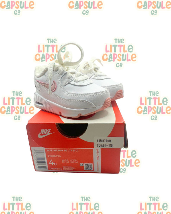 Nike White & Pink Sneakers