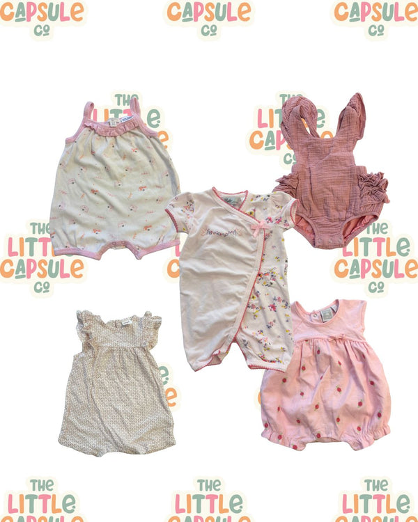 Adventure Pink Playsuit Bundle (5 pcs)