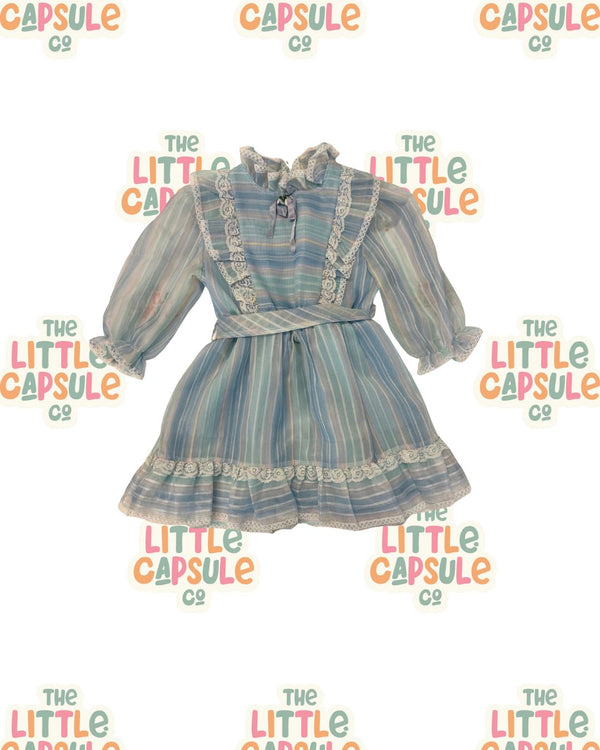 Delta Girl Vintage Long Sleeve Dress