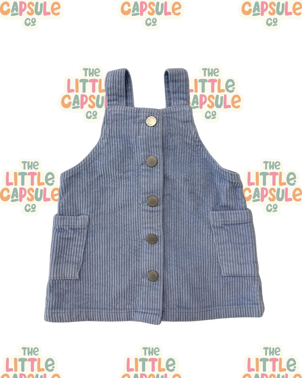 Seed Cord Overall Dress
