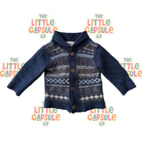 Bebe Blue Scandi Cardigan