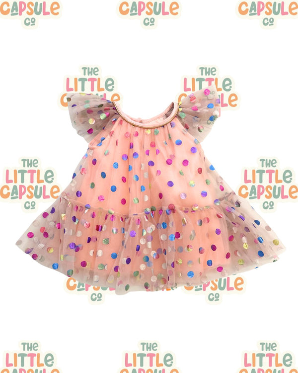 Bebe Dress Dots