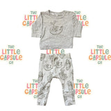 Wilson + Frenchy Sloth Long Sleeve Cotton Set