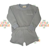 Breezy Co Fleece Jumper & Shorts Set