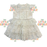 Marlo Baby White Lace Dress