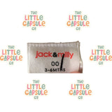 Jack & Milly Beige & White Overalls