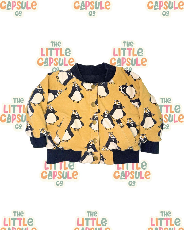 Huxbaby Reversible Penguin Jacket