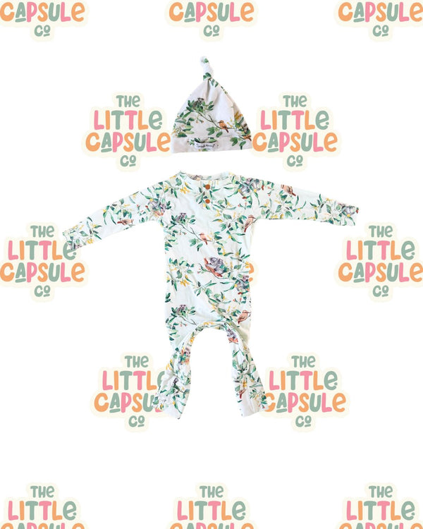 Snuggle Hunny Romper & Beanie Set