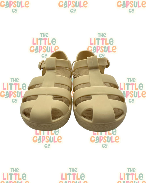 Walnut Melbourne Rubber Taupe Sandals