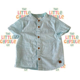 Zara Blue & White Stripe Shirt