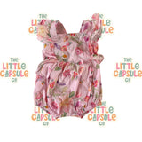 Origami Floral Playsuit