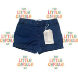 Zara Navy Shorts