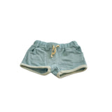 Miann & Co Light Blue Terry Towel Shorts
