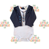 Pumpkin Patch Jacket & Tie Bodysuit